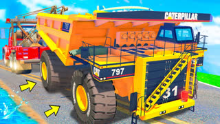 GTA 5 - Я УГНАЛ САМЫЙ ОГРОМНЫЙ БЕЛАЗ ! - БИТВА ЭВАКУАТОРОВ В ГТА 5 ОНЛАЙН